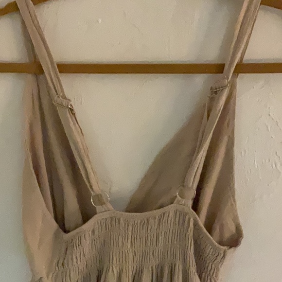 Seaspice Cotton Maxi Dress, Size L, Beige, NWT - Picture 4 of 9